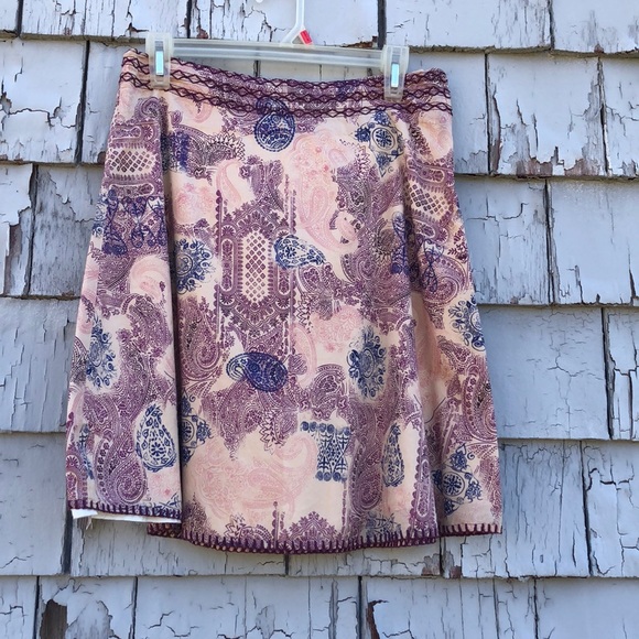 Heart Moon Star Dresses & Skirts - Heart Moon Star Boho Batik-Style Skirt Size Small Made in USA